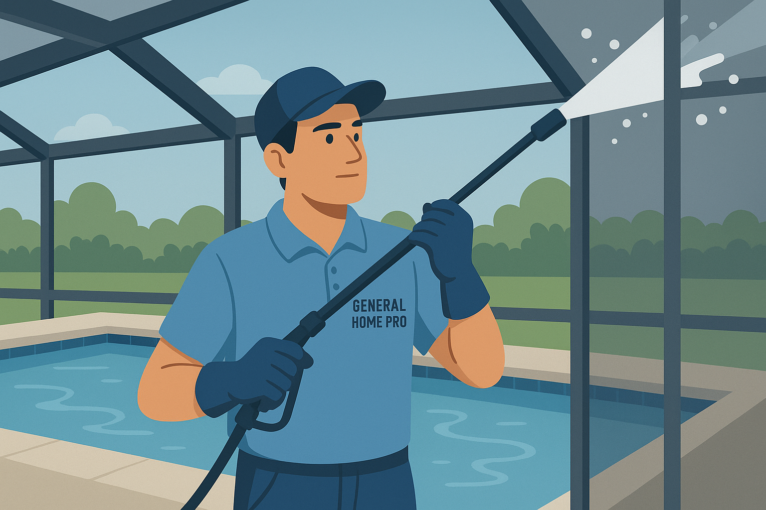 Pool Screen (NAI) Washing